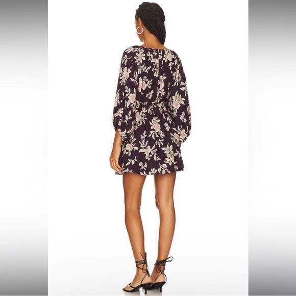 Free People Floral Mini Dress - Picture 2 of 6